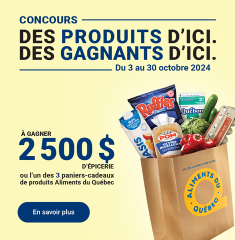 Concours des produits d'ici